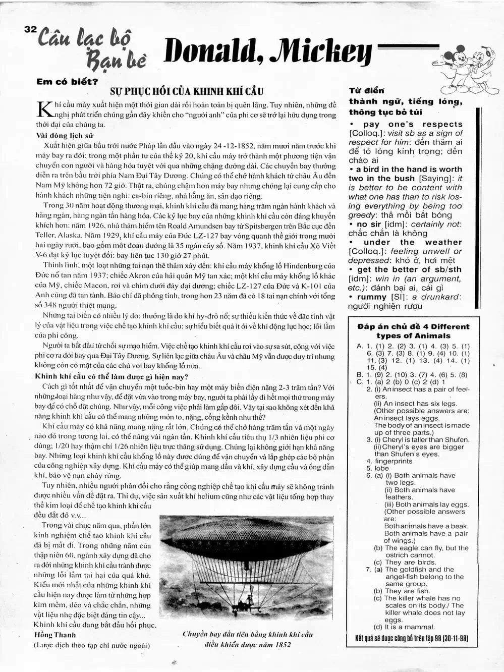 Truyện Tranh Donald Và Bạn Hữu trang 2