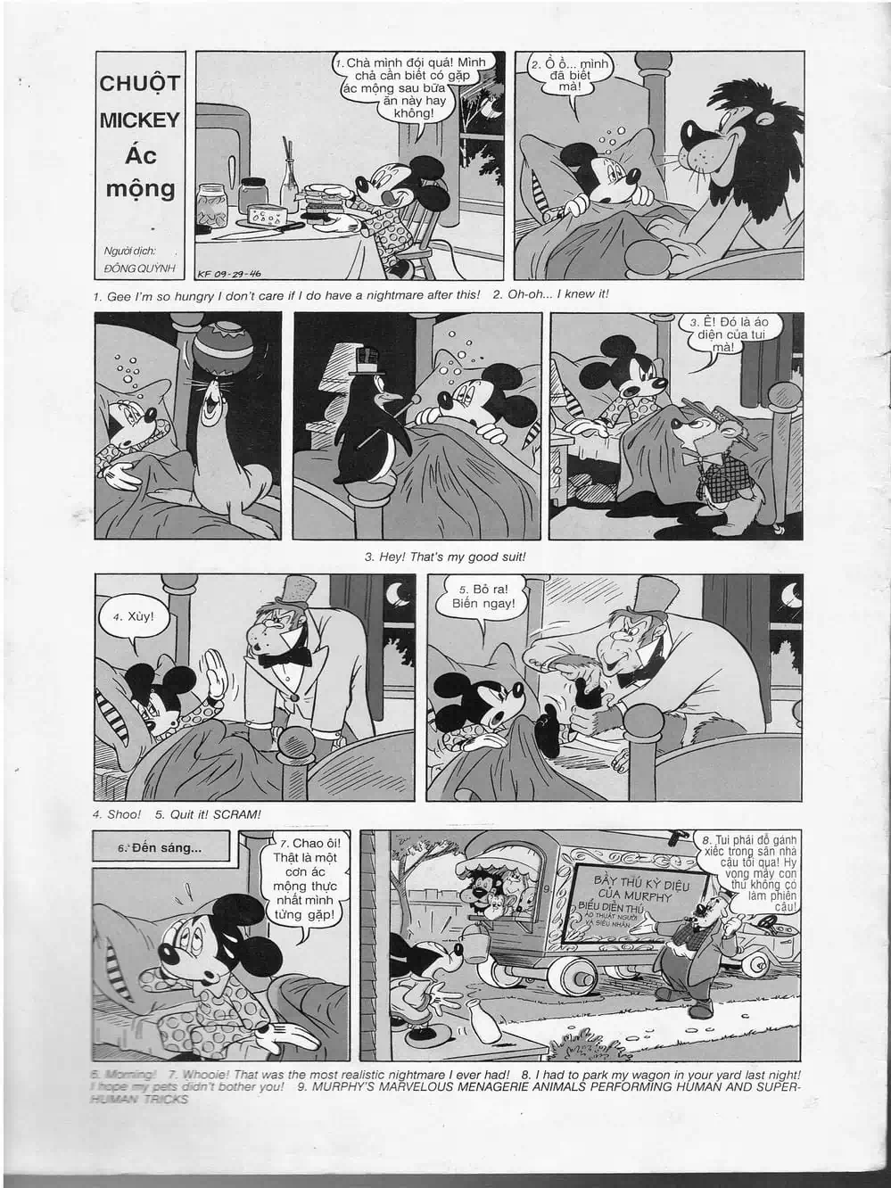 Truyện Tranh Donald Và Bạn Hữu trang 2