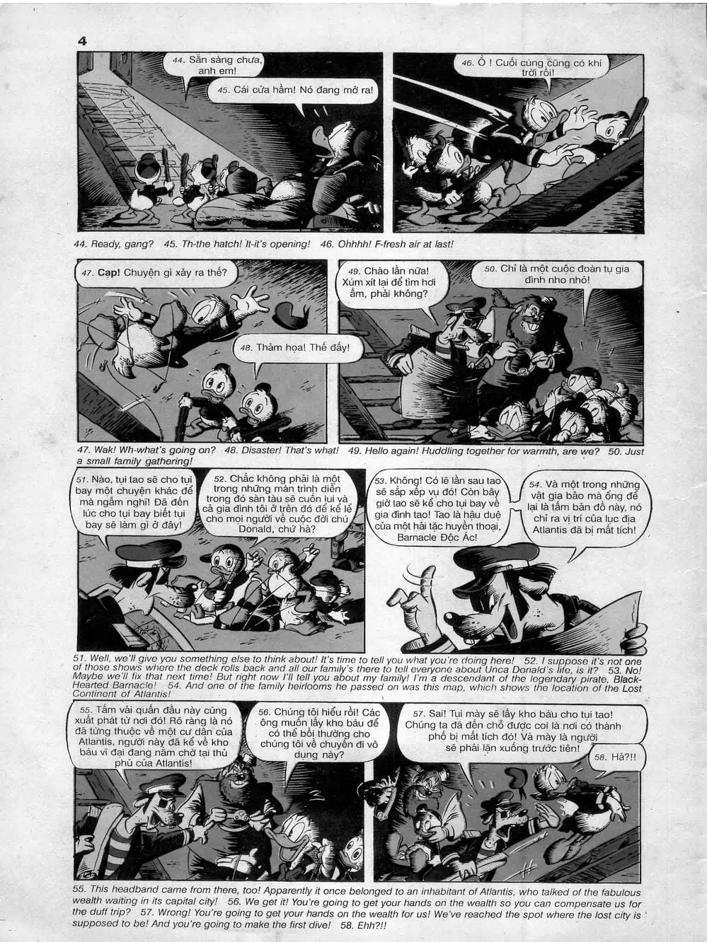 Truyện Tranh Donald Và Bạn Hữu trang 2