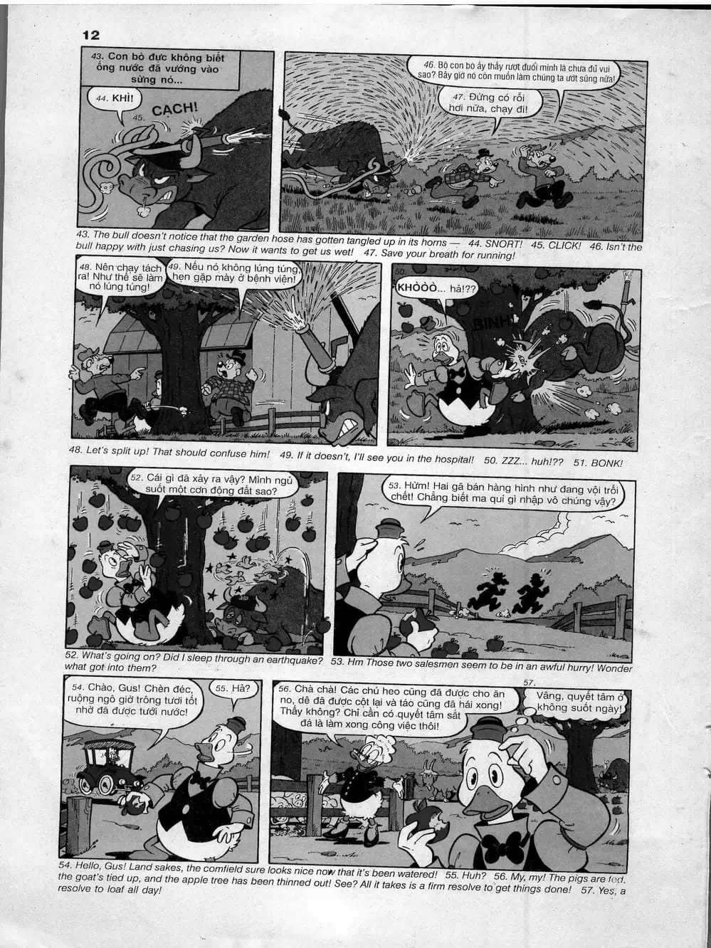 Truyện Tranh Donald Và Bạn Hữu trang 2