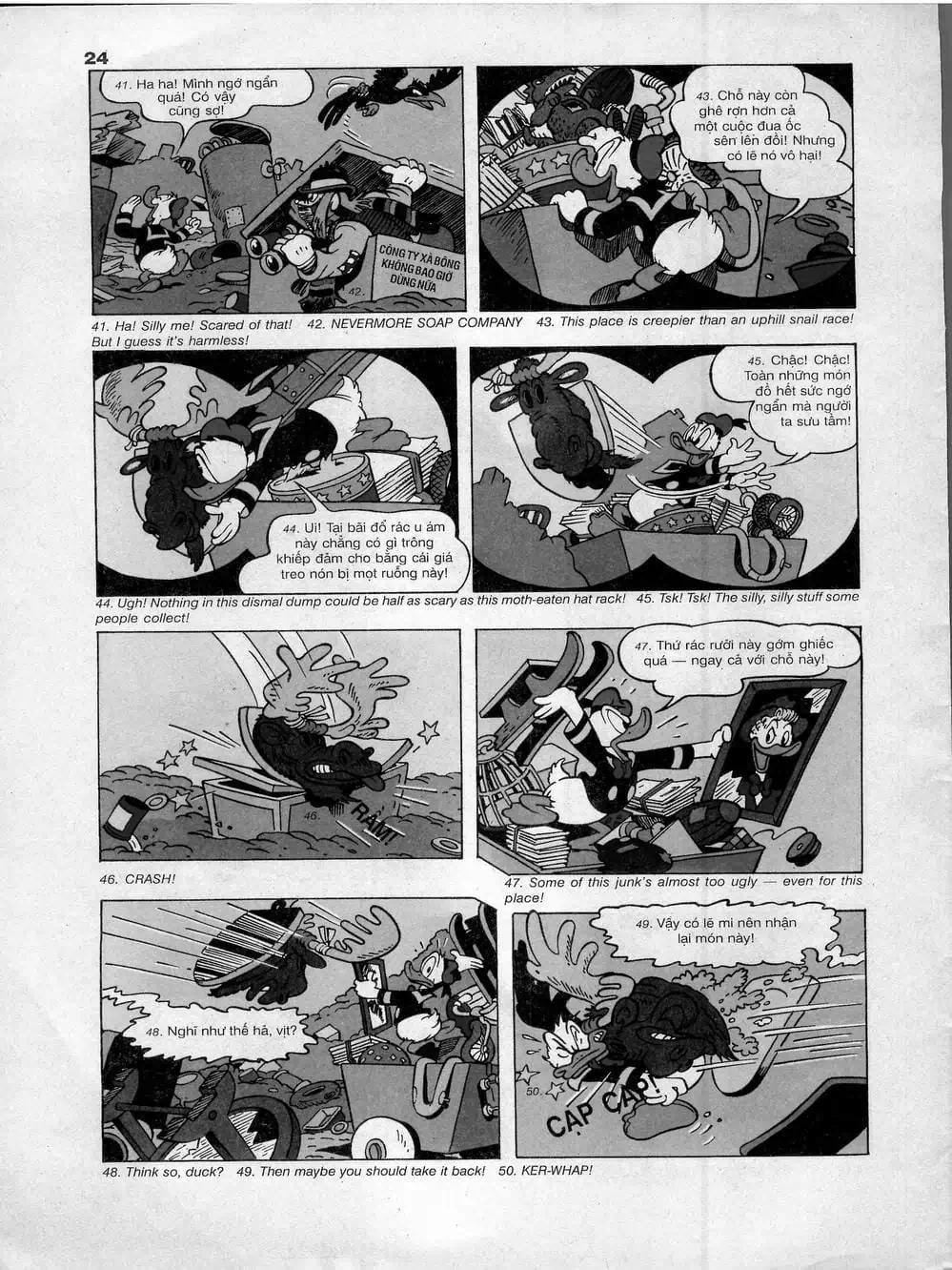 Truyện Tranh Donald Và Bạn Hữu trang 2