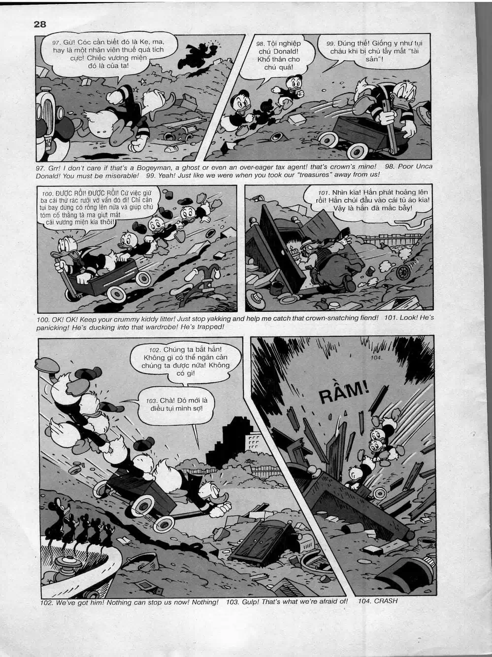 Truyện Tranh Donald Và Bạn Hữu trang 2