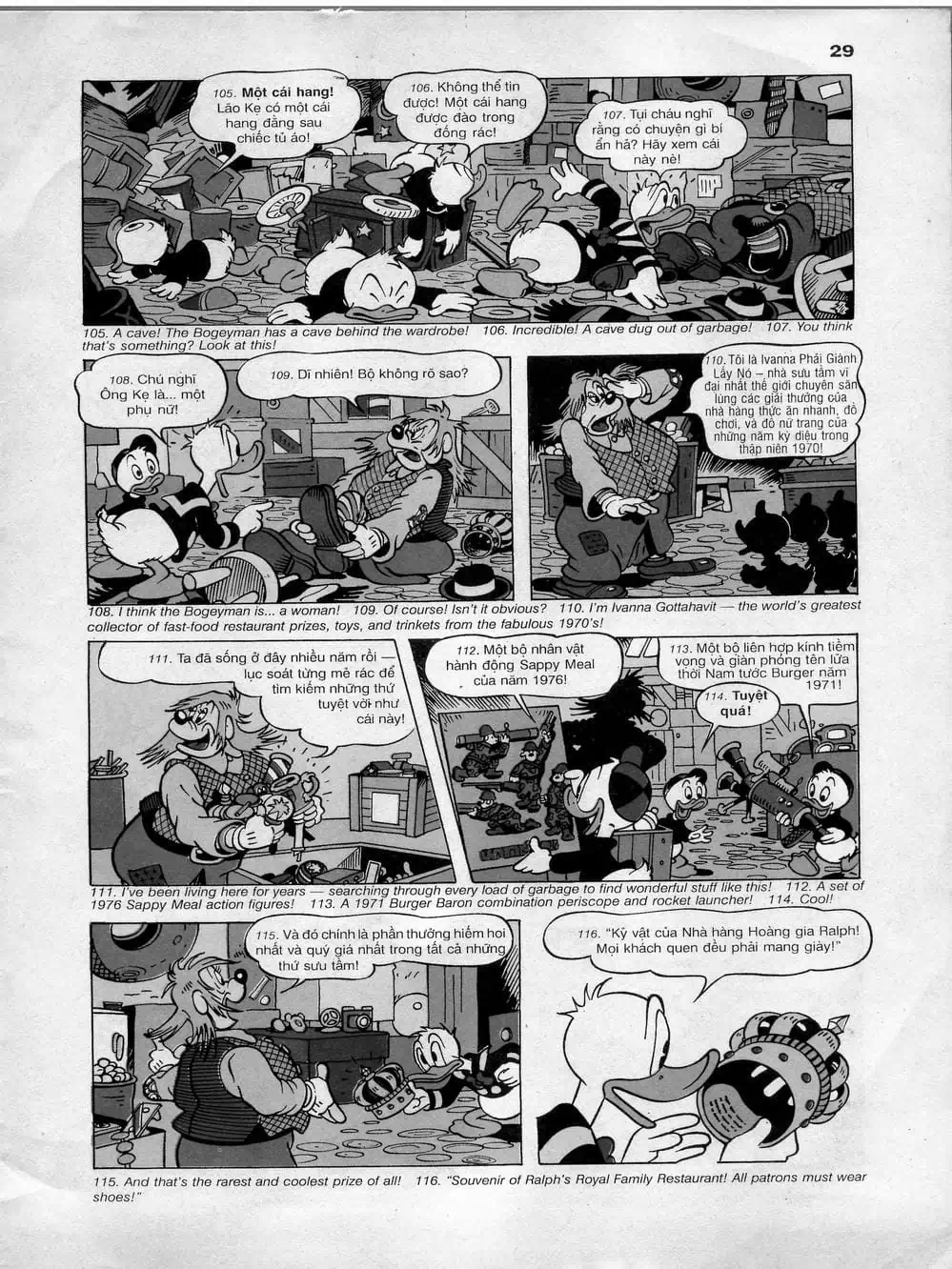 Truyện Tranh Donald Và Bạn Hữu trang 2