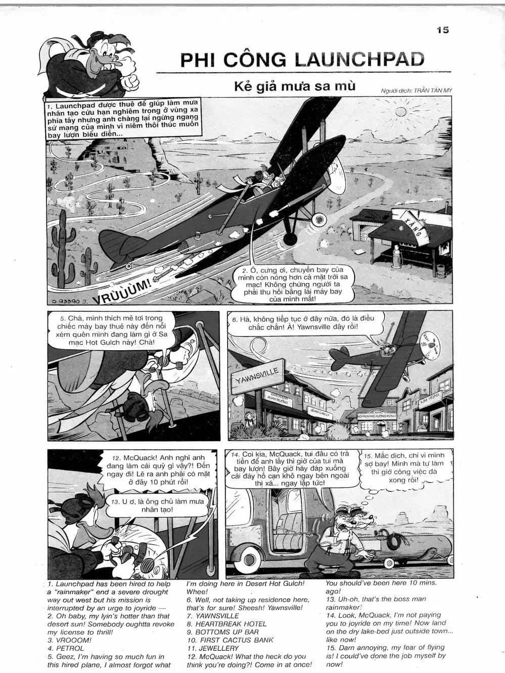 Truyện Tranh Donald Và Bạn Hữu trang 2