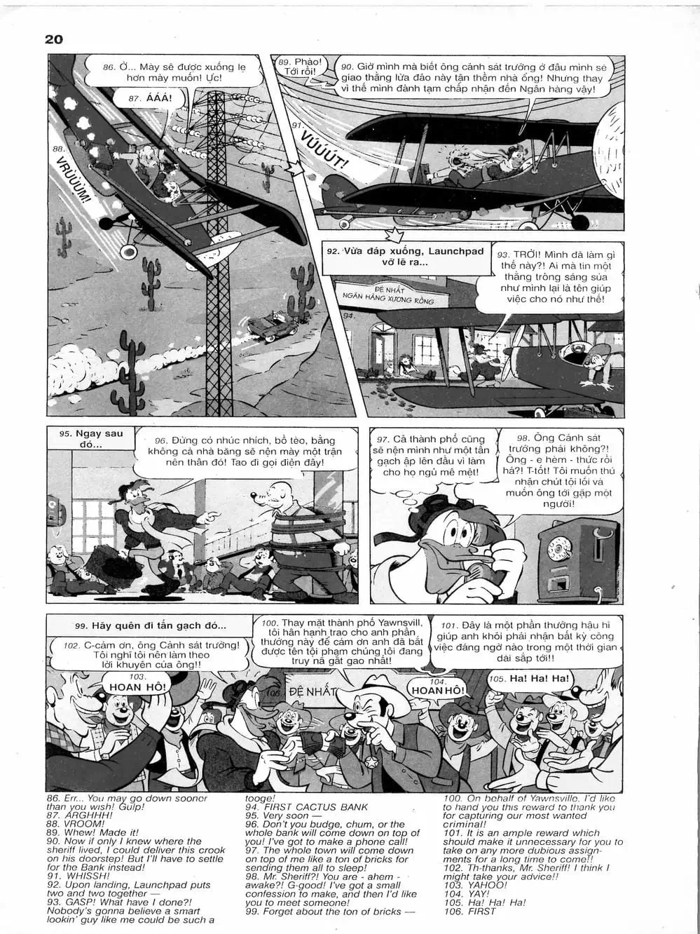 Truyện Tranh Donald Và Bạn Hữu trang 2