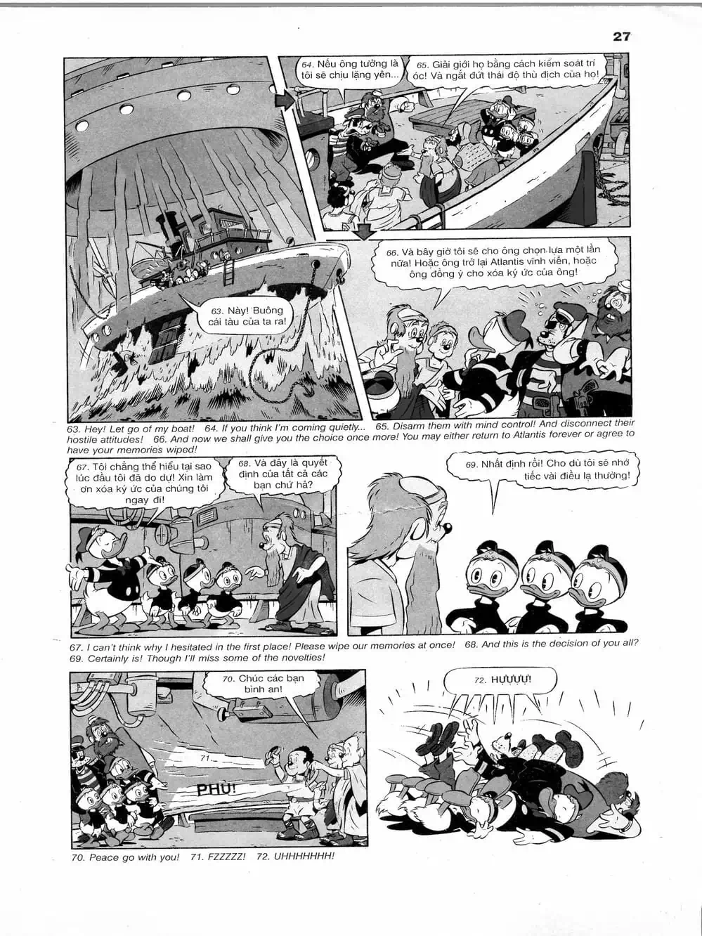 Truyện Tranh Donald Và Bạn Hữu trang 2