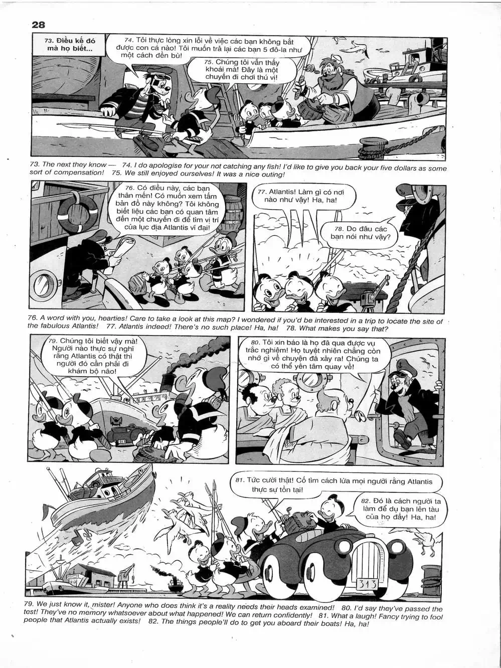 Truyện Tranh Donald Và Bạn Hữu trang 2