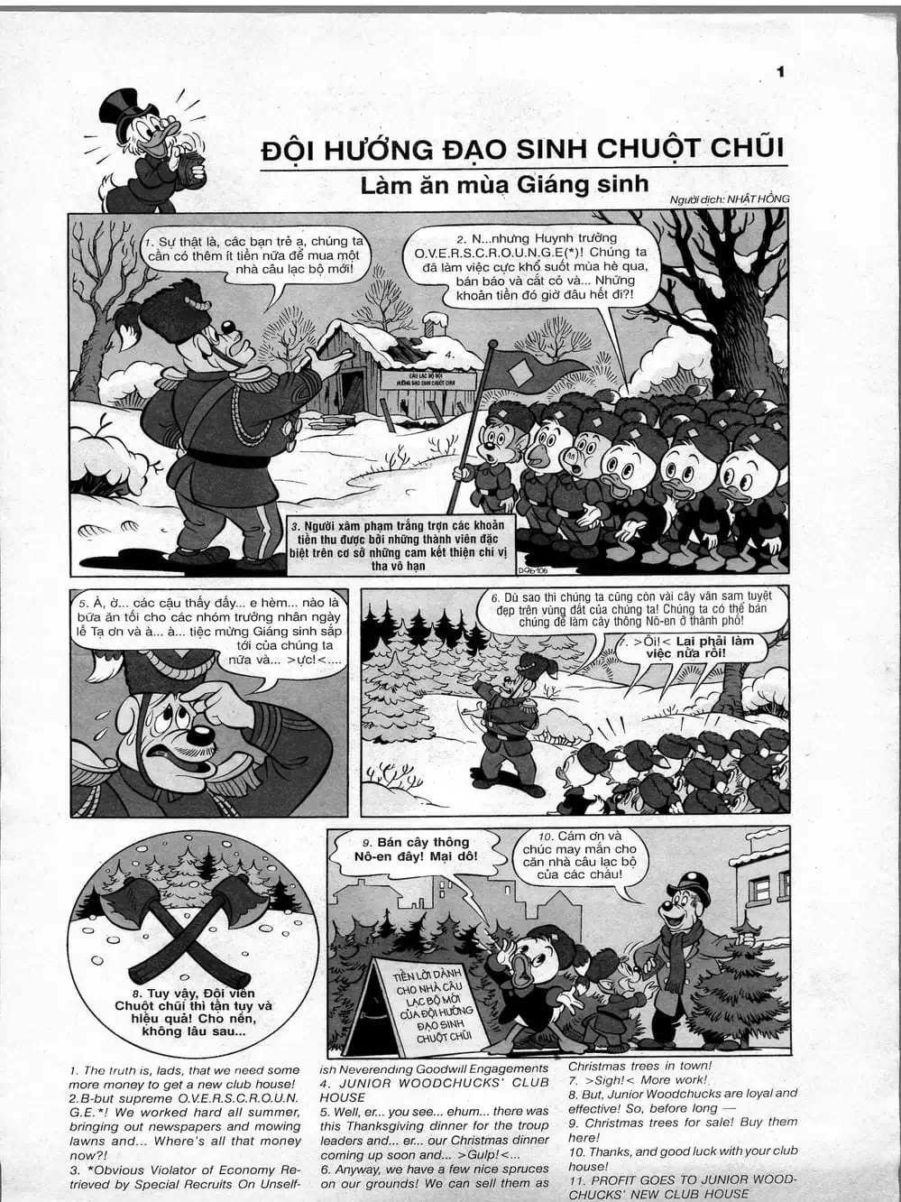 Truyện Tranh Donald Và Bạn Hữu trang 2