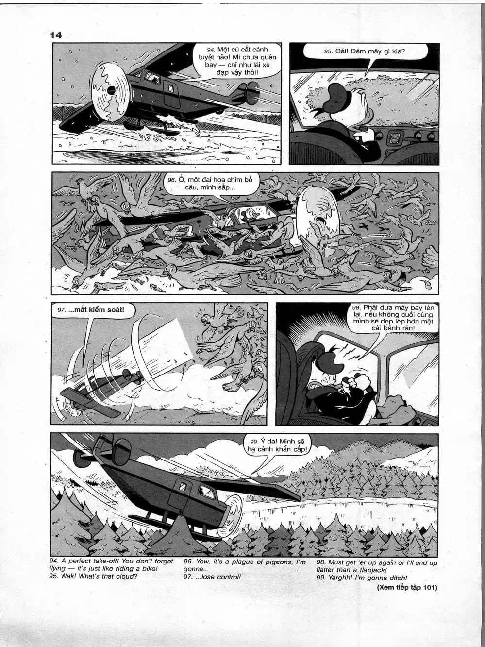 Truyện Tranh Donald Và Bạn Hữu trang 2