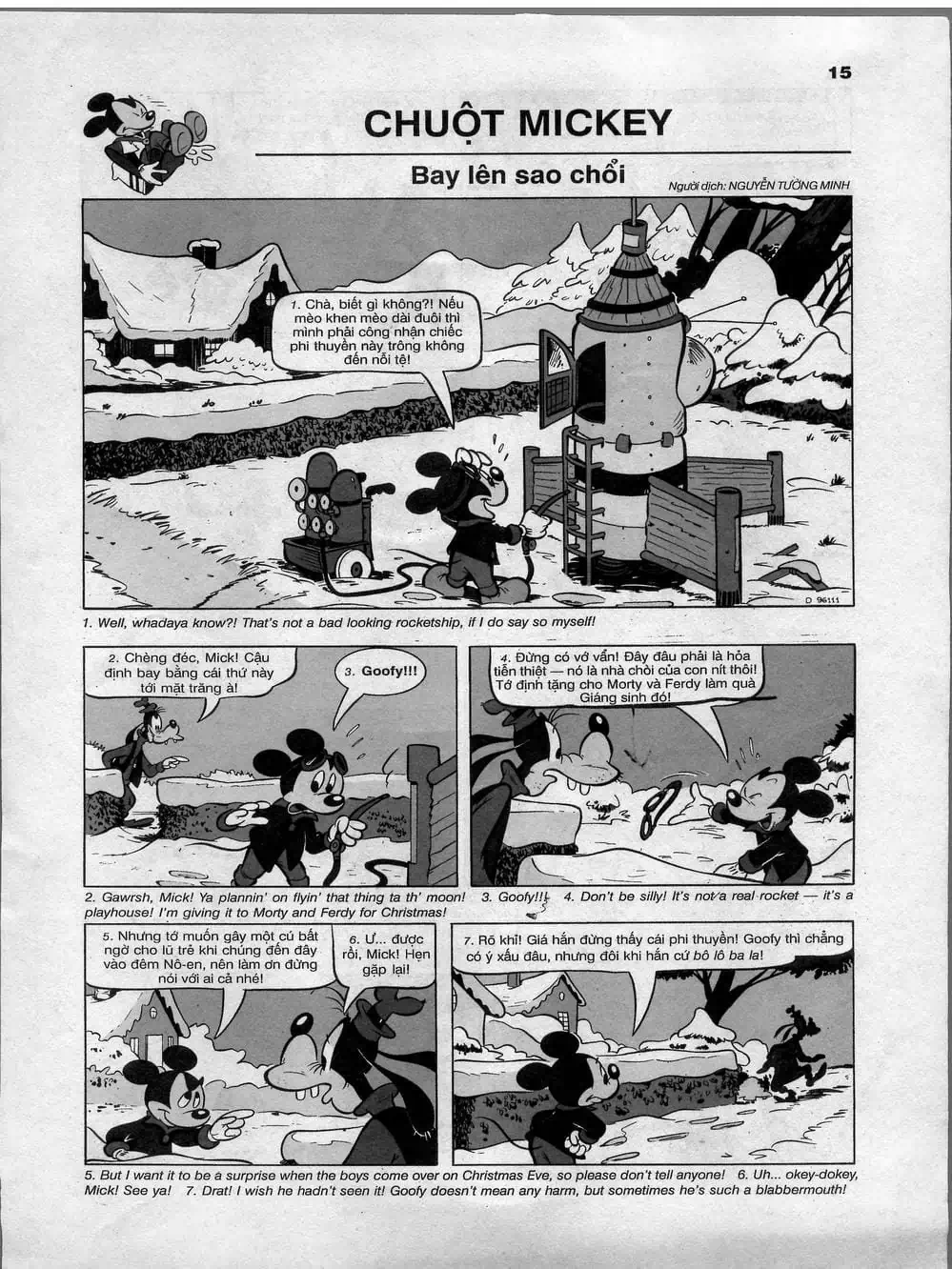 Truyện Tranh Donald Và Bạn Hữu trang 2