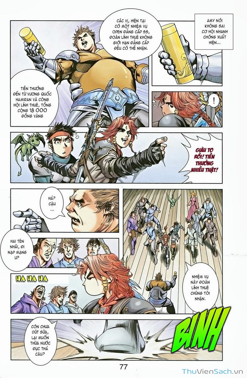 Truyện Tranh Dong Binh Thiên Hạ trang 4