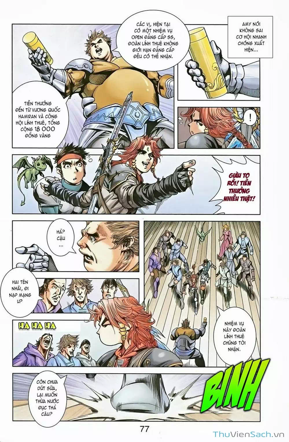 Truyện Tranh Dong Binh Thiên Hạ trang 4