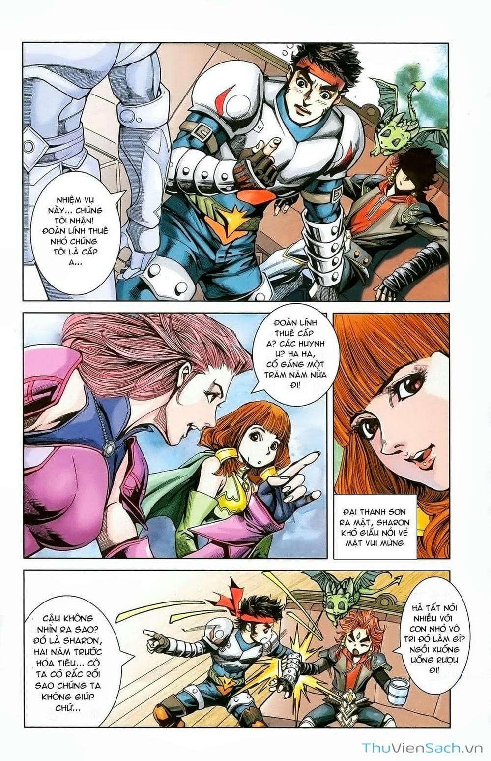 Truyện Tranh Dong Binh Thiên Hạ trang 4