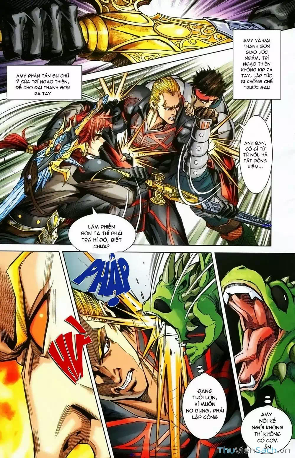 Truyện Tranh Dong Binh Thiên Hạ trang 4
