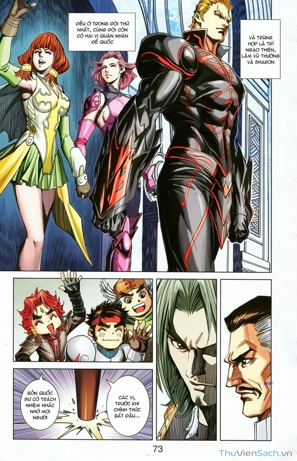 Truyện Tranh Dong Binh Thiên Hạ trang 4