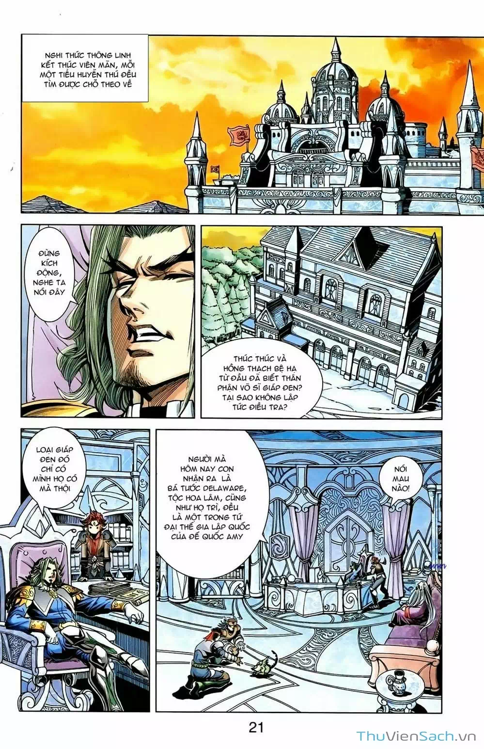 Truyện Tranh Dong Binh Thiên Hạ trang 4