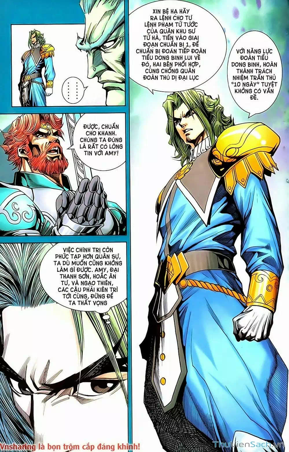 Truyện Tranh Dong Binh Thiên Hạ trang 4