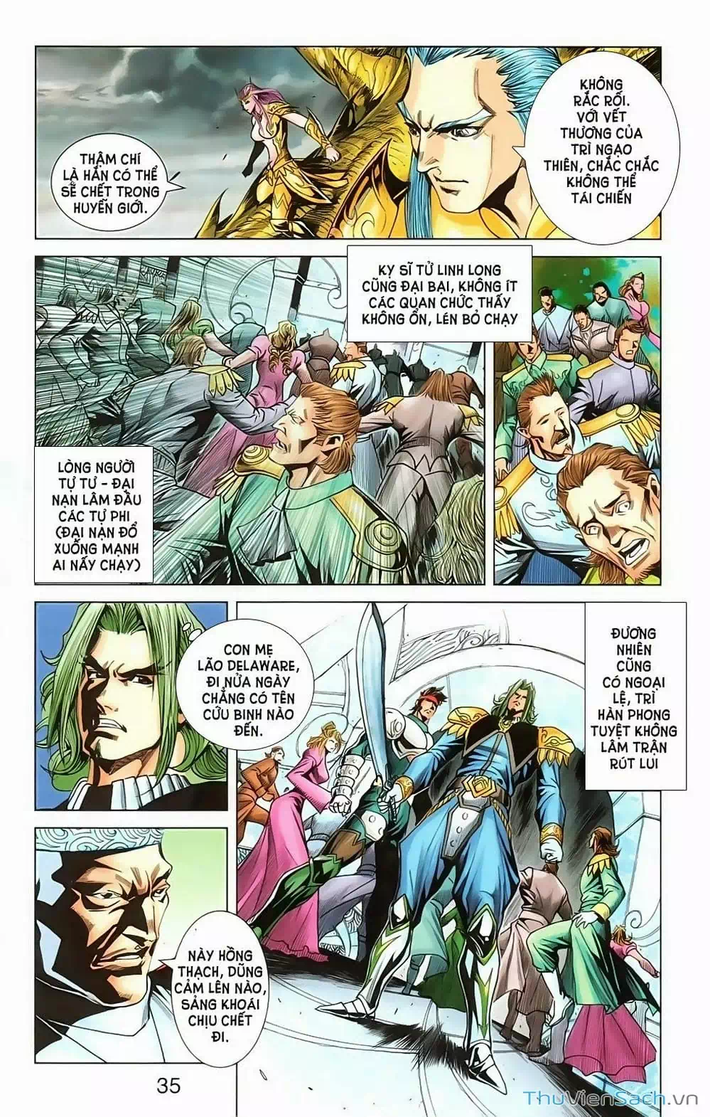 Truyện Tranh Dong Binh Thiên Hạ trang 4