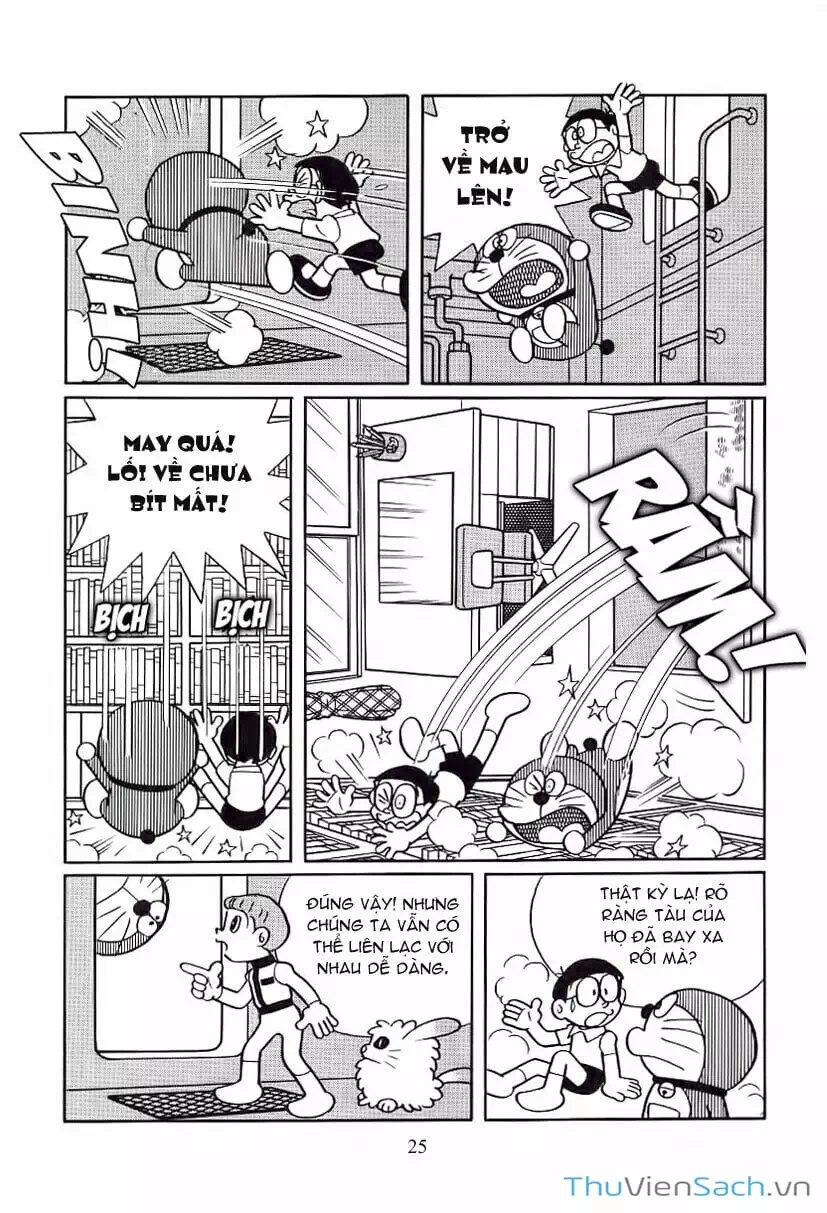 Truyện Tranh Doraemon: Bí Mật Hành Tinh Màu Tím trang 11