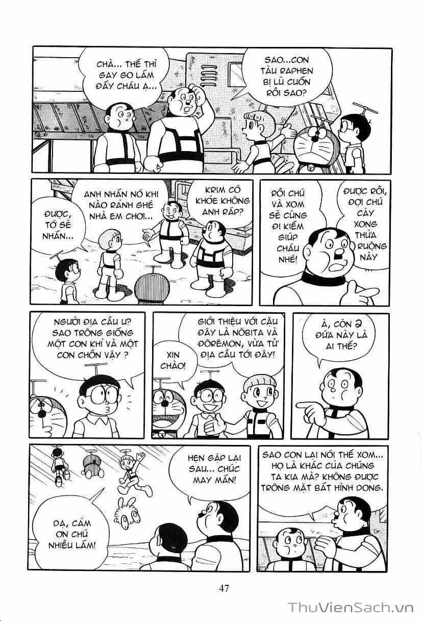 Truyện Tranh Doraemon: Bí Mật Hành Tinh Màu Tím trang 11