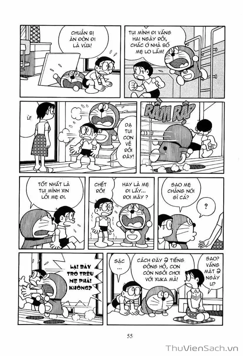 Truyện Tranh Doraemon: Bí Mật Hành Tinh Màu Tím trang 11