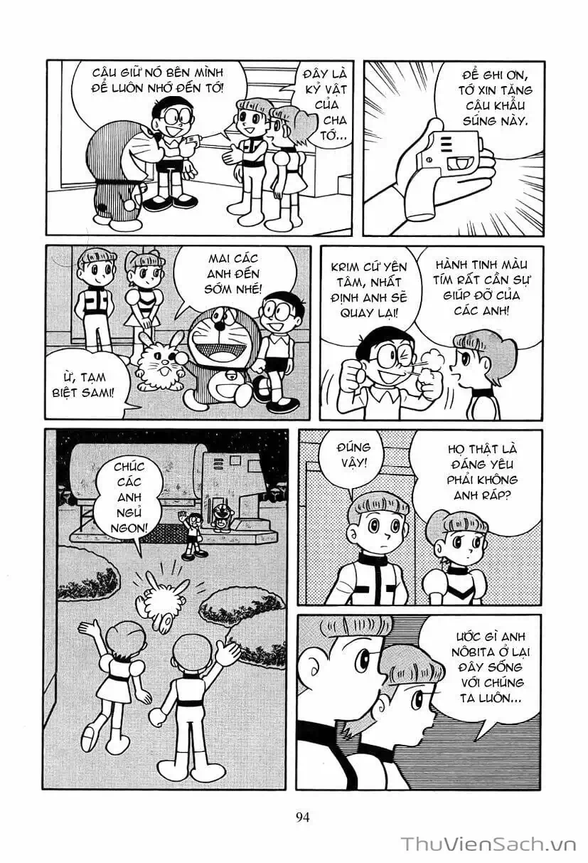 Truyện Tranh Doraemon: Bí Mật Hành Tinh Màu Tím trang 11