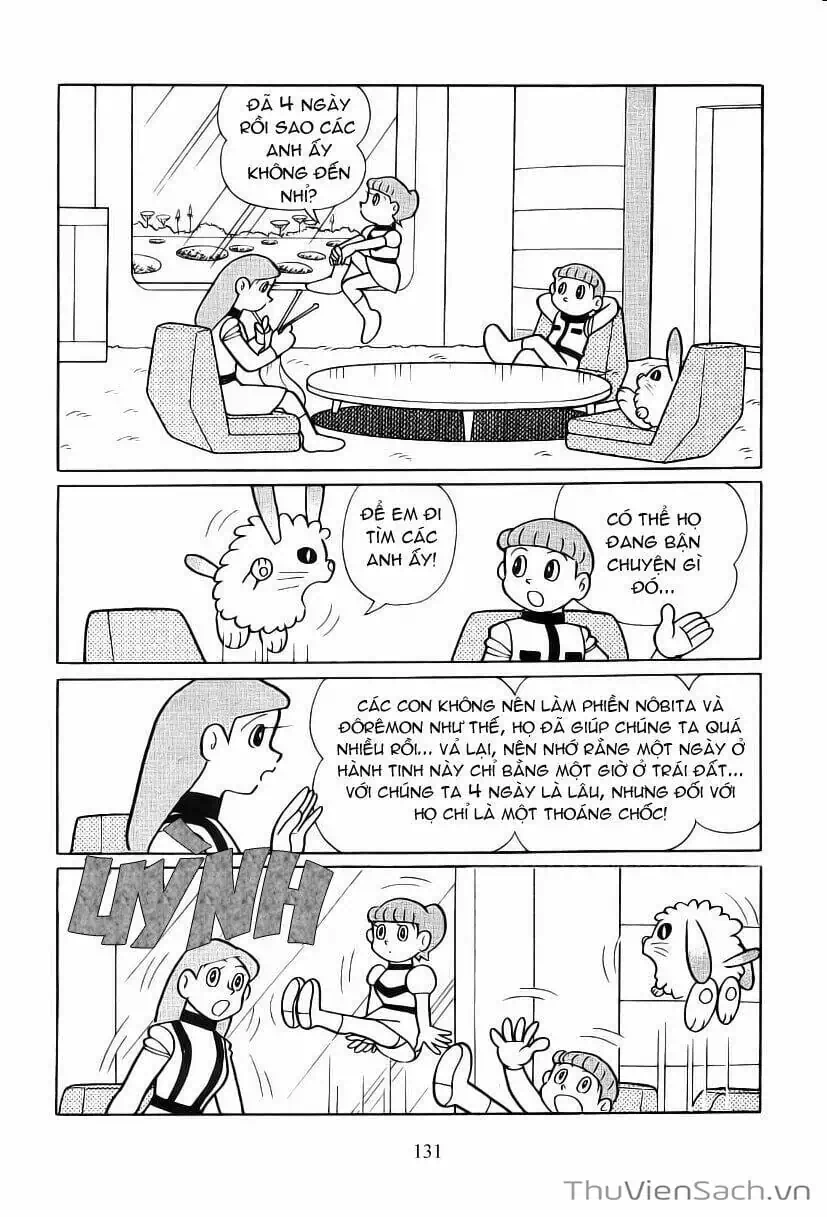 Truyện Tranh Doraemon: Bí Mật Hành Tinh Màu Tím trang 11