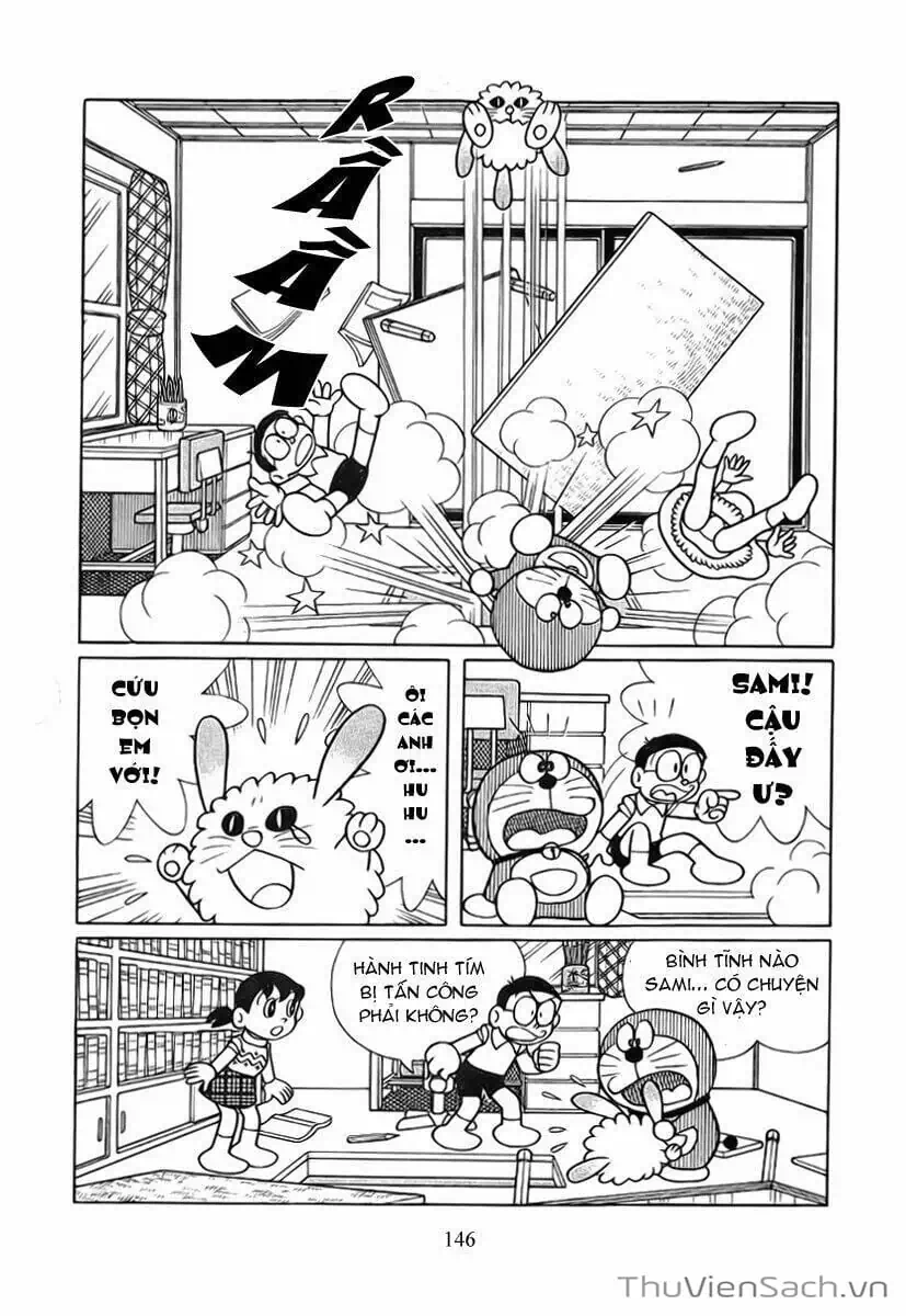 Truyện Tranh Doraemon: Bí Mật Hành Tinh Màu Tím trang 11