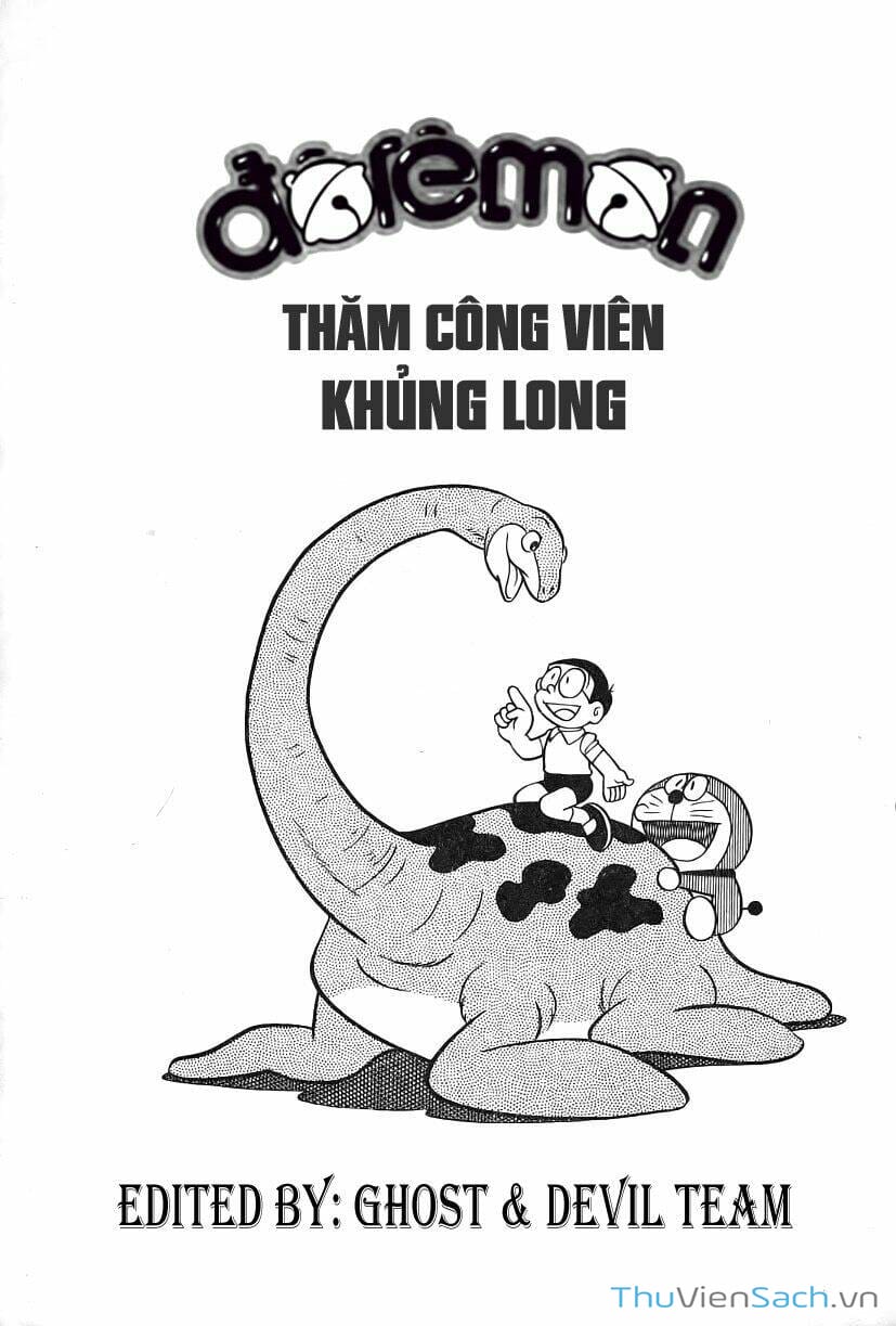 Truyện Tranh Doraemon: Thăm Công Viên Khủng Long trang 1