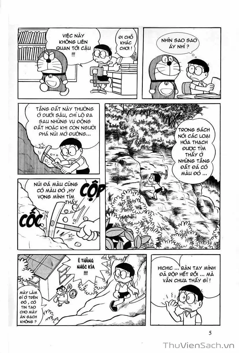 Truyện Tranh Doraemon: Thăm Công Viên Khủng Long trang 11