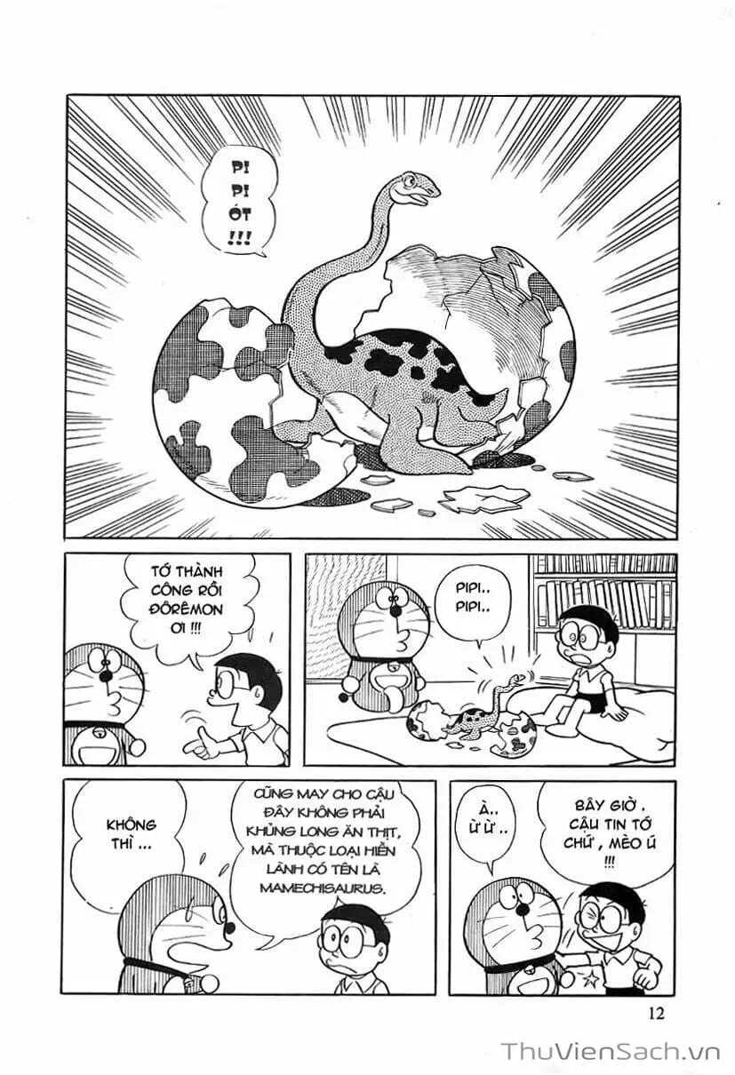 Truyện Tranh Doraemon: Thăm Công Viên Khủng Long trang 11