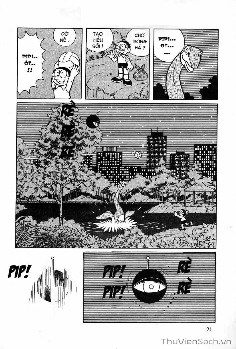 Truyện Tranh Doraemon: Thăm Công Viên Khủng Long trang 11