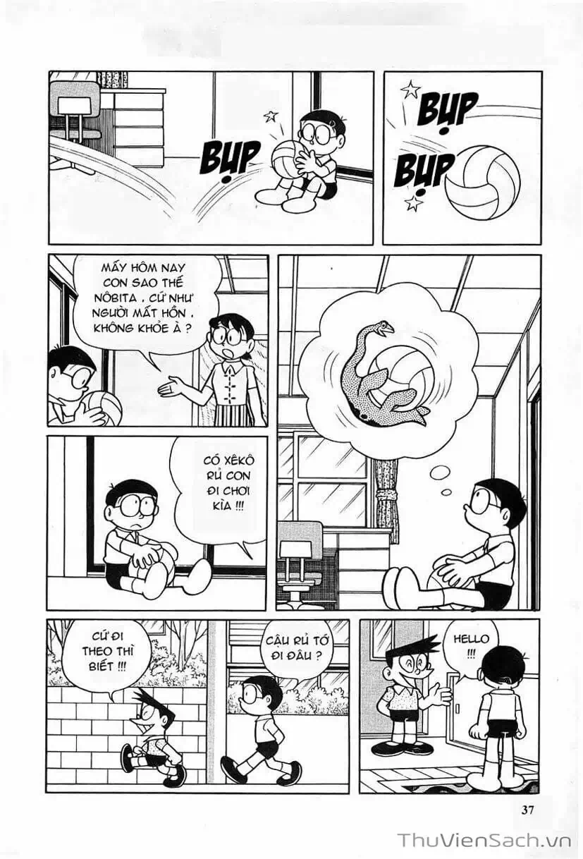 Truyện Tranh Doraemon: Thăm Công Viên Khủng Long trang 11