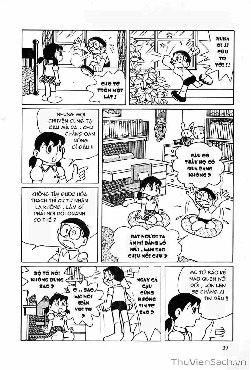 Truyện Tranh Doraemon: Thăm Công Viên Khủng Long trang 11