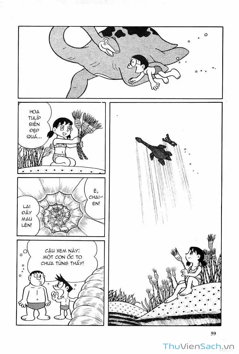 Truyện Tranh Doraemon: Thăm Công Viên Khủng Long trang 11