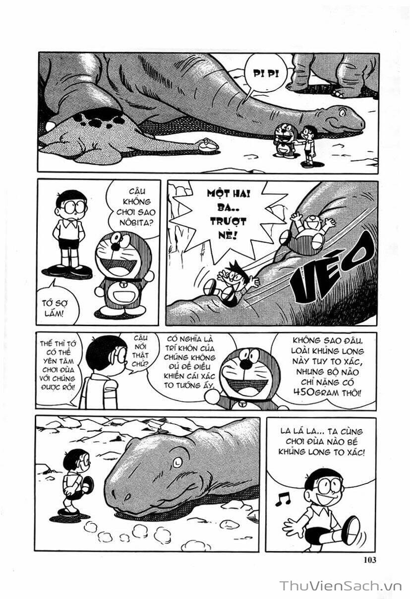 Truyện Tranh Doraemon: Thăm Công Viên Khủng Long trang 11