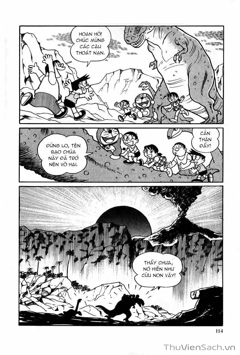 Truyện Tranh Doraemon: Thăm Công Viên Khủng Long trang 11