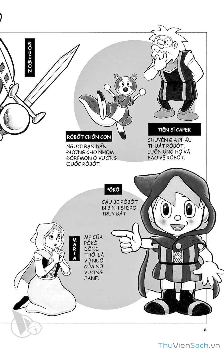 Truyện Tranh Doraemon: Cuộc Chiến Ở Xứ Sở Robot trang 11