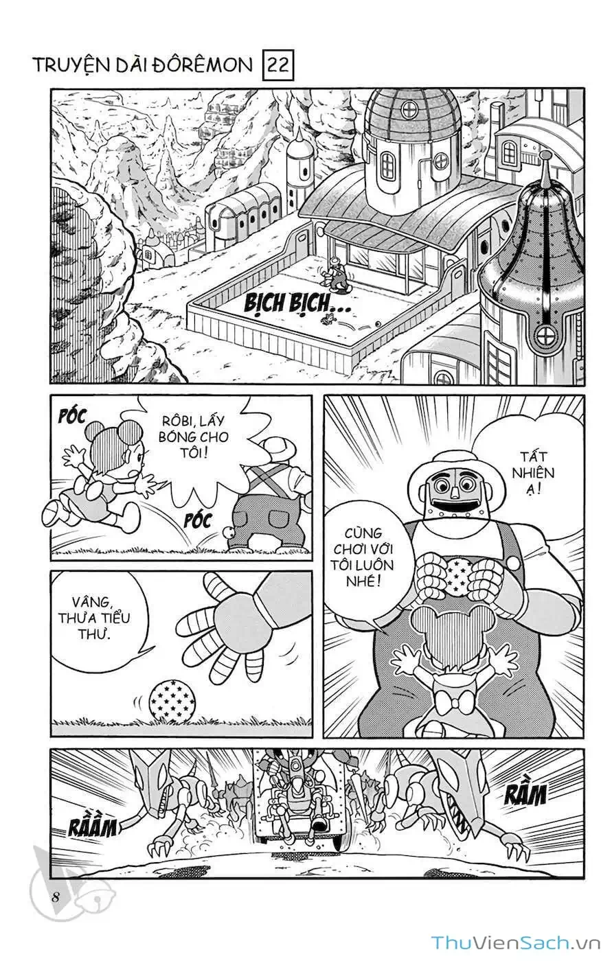 Truyện Tranh Doraemon: Cuộc Chiến Ở Xứ Sở Robot trang 11