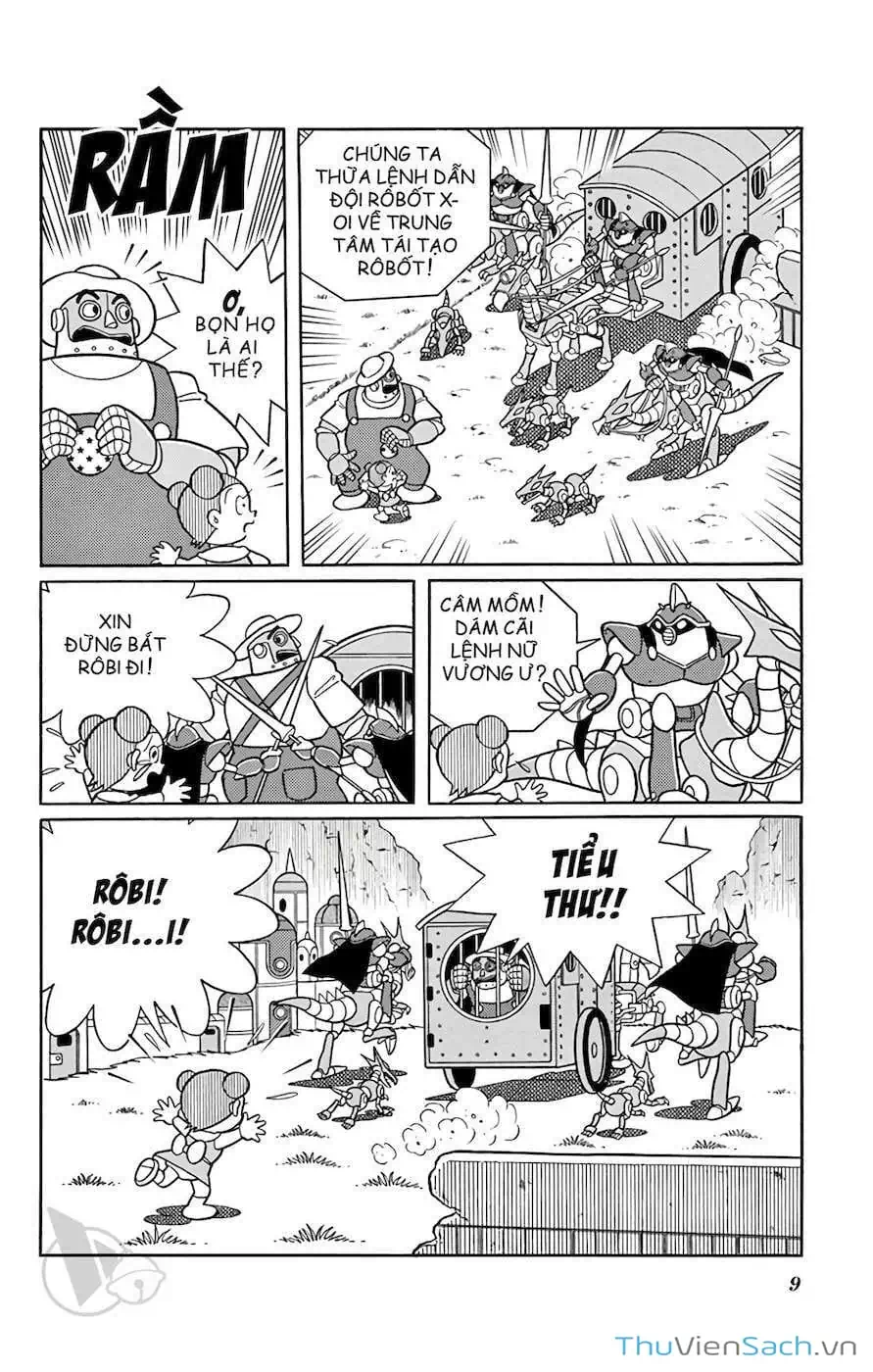 Truyện Tranh Doraemon: Cuộc Chiến Ở Xứ Sở Robot trang 11