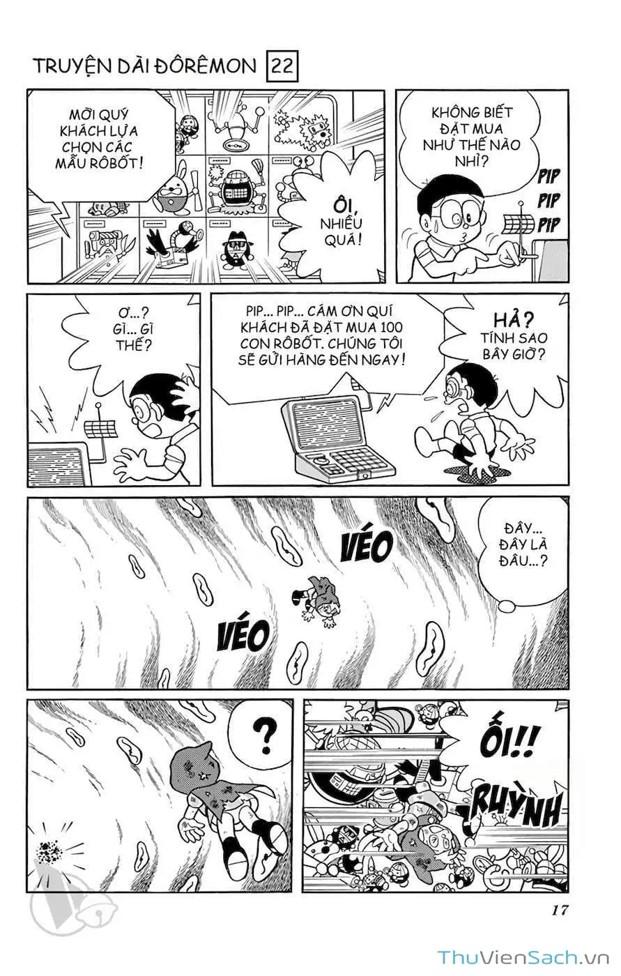 Truyện Tranh Doraemon: Cuộc Chiến Ở Xứ Sở Robot trang 11