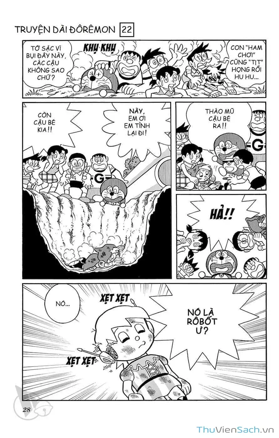Truyện Tranh Doraemon: Cuộc Chiến Ở Xứ Sở Robot trang 11