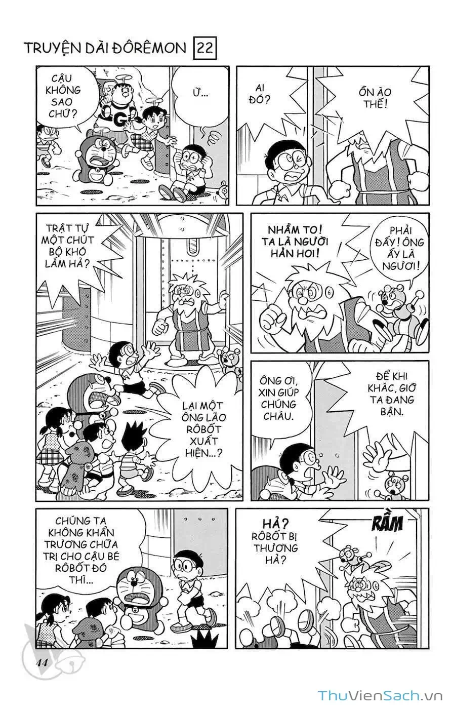 Truyện Tranh Doraemon: Cuộc Chiến Ở Xứ Sở Robot trang 11