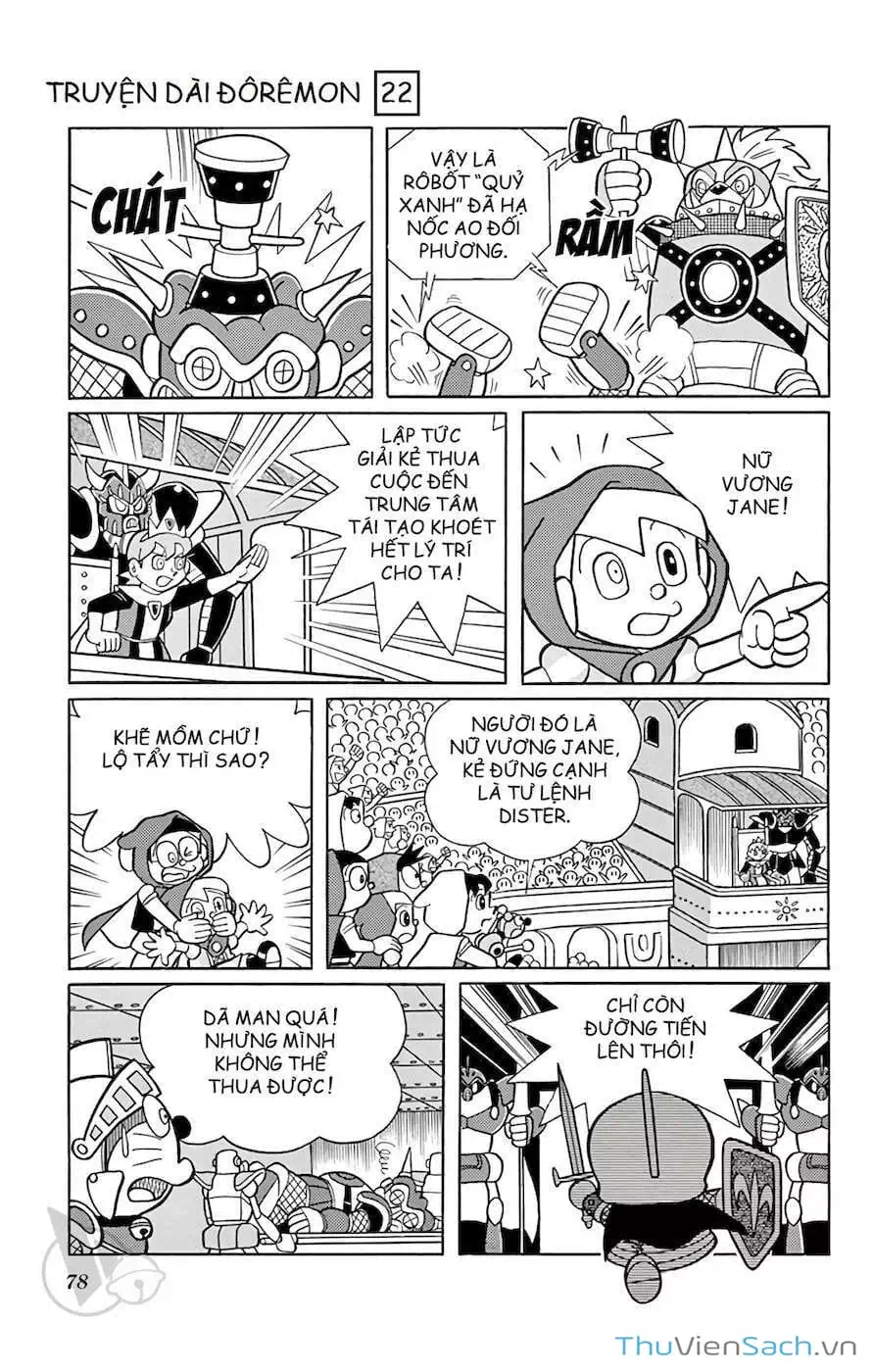Truyện Tranh Doraemon: Cuộc Chiến Ở Xứ Sở Robot trang 11