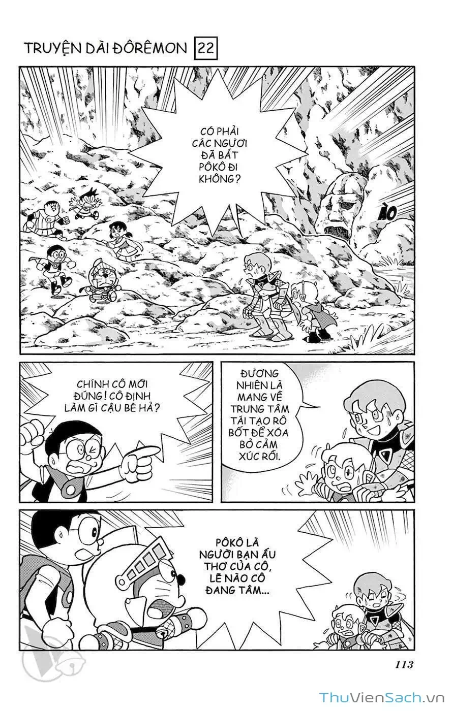 Truyện Tranh Doraemon: Cuộc Chiến Ở Xứ Sở Robot trang 11