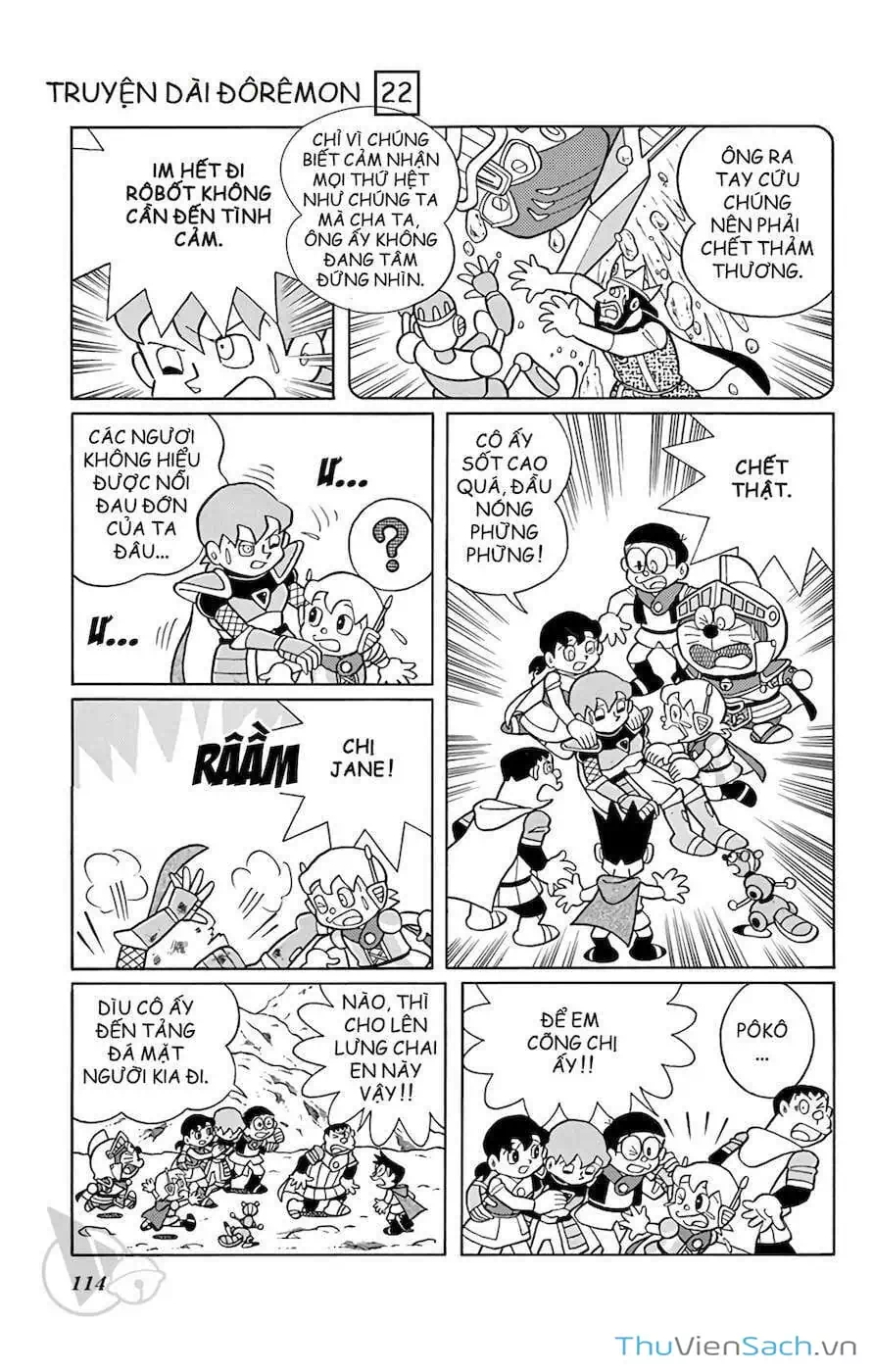Truyện Tranh Doraemon: Cuộc Chiến Ở Xứ Sở Robot trang 11