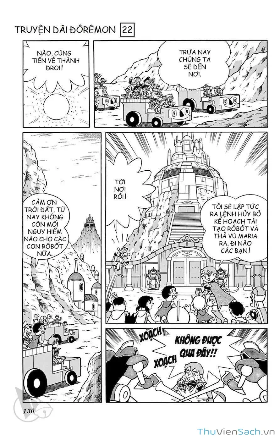 Truyện Tranh Doraemon: Cuộc Chiến Ở Xứ Sở Robot trang 11