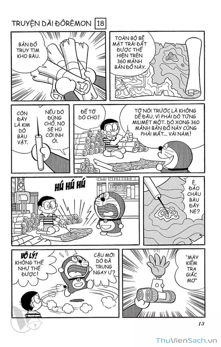 Truyện Tranh Doraemon: Cuộc Phiêu Lưu Đến Đảo Giấu Vàng trang 11