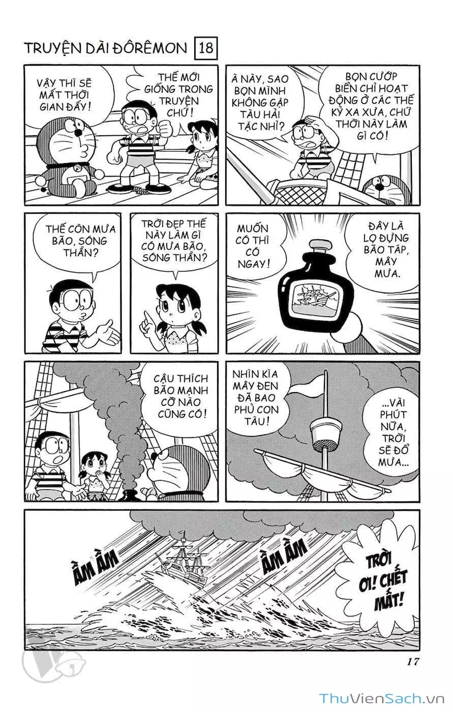 Truyện Tranh Doraemon: Cuộc Phiêu Lưu Đến Đảo Giấu Vàng trang 11