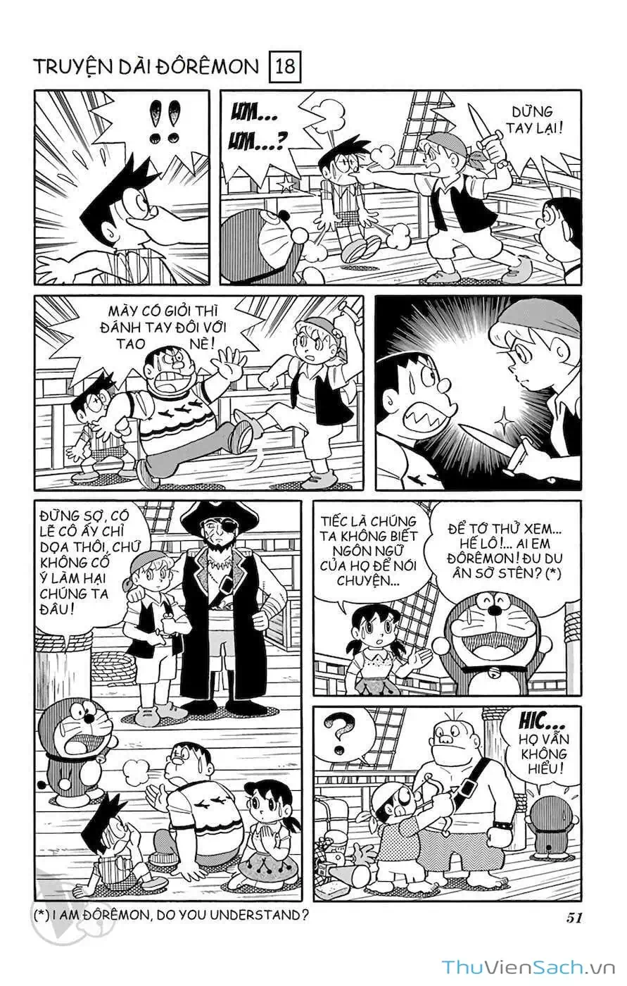 Truyện Tranh Doraemon: Cuộc Phiêu Lưu Đến Đảo Giấu Vàng trang 11